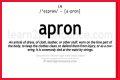 How to pronounce apron