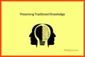 Traditional knowledge